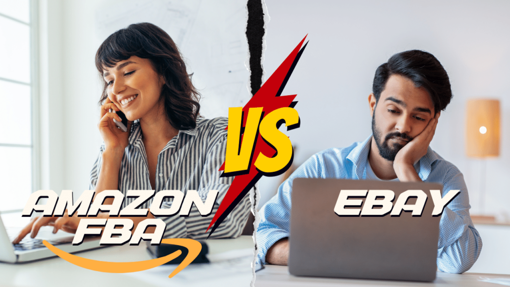 Titelbild Blogbeitrag Amazon FBA vs. Ebay